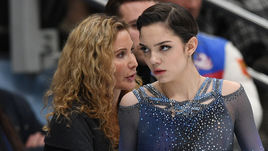 Этери ТУТБЕРИДЗЕ (слева) и Евгения МЕДВЕДЕВА.