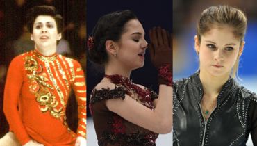 Ирина РОДНИНА, Евгения МЕДВЕДЕВА, Юлия ЛИПНИЦКАЯ.