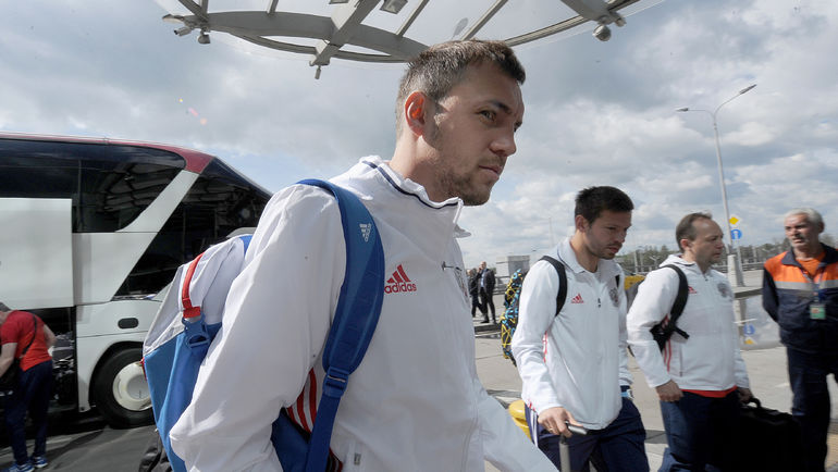 В конце мая 2017 года Артем ДЗЮБА отправился на сбор в Австрию перед Кубком конфедераций, но досрочно его завершил. Фото Алексей ИВАНОВ В конце мая 2017 года Артем ДЗЮБА отправился на сбор в Австрию перед Кубком конфедераций, но досрочно его завершил. Фото Алексей ИВАНОВ