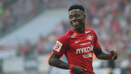 Сегодня. Москва. "Спартак" - "Динамо" - 0:1. Квинси ПРОМЕС.