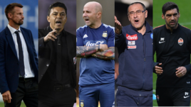 Сергей СЕМАК, Марсело ГАЛЬЯРДО, Хорхе САМПАОЛИ, Маурицио САРРИ и Паулу ФОНСЕКА.