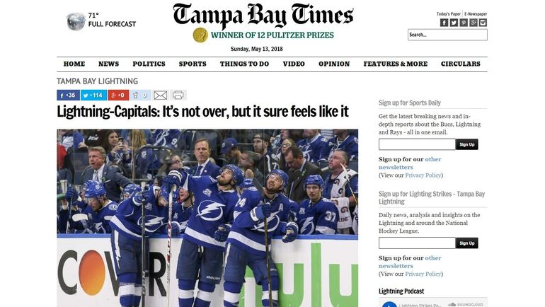 Tampa Bay Times. Tampa Bay Times.