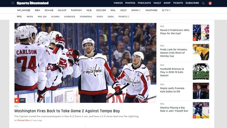 Sports Illustrated. Sports Illustrated.