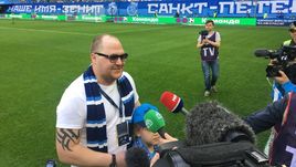 Болельщик "Зенита" Иван ЗАМАНКОВ.