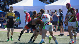 Воскресенье. Санкт-Петербург. "Балтрекс" - "Нарвская застава" - 26:21 ОТ. В напряженной борьбе победу одержала литовская команда.