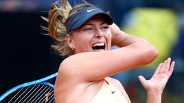 Сегодня. Рим. Мария ШАРАПОВА.