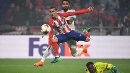 Среда. Лион. "Марсель" – "Атлетико" – 0:3. 49-я минута. Антуан ГРИЗМАНН оформляет дубль.