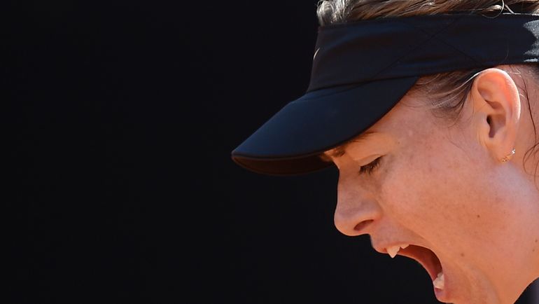 Эмоции Марии ШАРАПОВОЙ. Фото AFP Эмоции Марии ШАРАПОВОЙ. Фото AFP