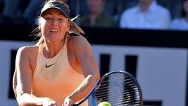 Сегодня. Рим. Мария ШАРАПОВА.