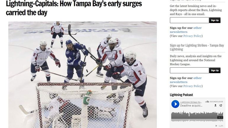 The Tampa Bay Times. The Tampa Bay Times.