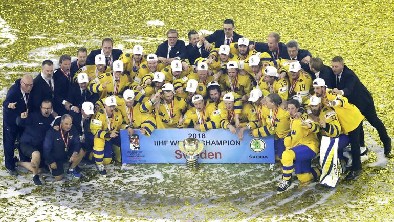 Воскресенье. Копенгаген. Швеция – Швейцария – 3:2 Б. Шведы - чемпионы мира. Фото REUTERS Воскресенье. Копенгаген. Швеция – Швейцария – 3:2 Б. Шведы - чемпионы мира. Фото REUTERS