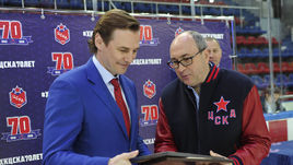 Игорь ЕСМАНТОВИЧ (справа) и Сергей ФЕДОРОВ.