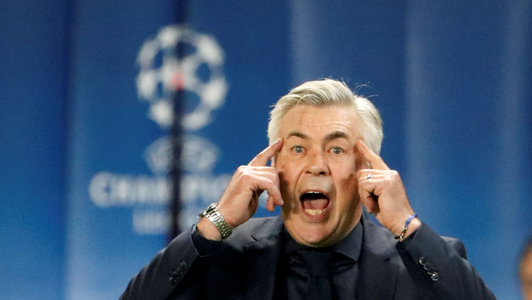 Карло АНЧЕЛОТТИ. Фото REUTERS Карло АНЧЕЛОТТИ. Фото REUTERS