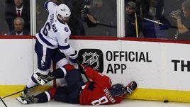 Антон СТРОЛЬМАН и его "Тампа" могут оставить "Вашингтон" Александра ОВЕЧКИНА вне игры.