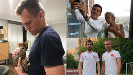 Чем занимаются игроки сборной России.