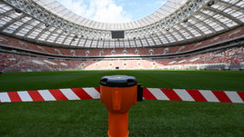 Среда. Москва. "Лужники" за 21 день до старта чемпионата мира-2018.