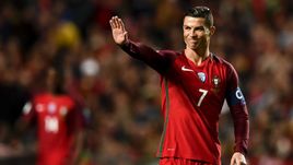 Лидер и главная звезда сборной Португалии КРИШТИАНУ РОНАЛДУ.