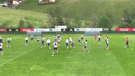 сборная Росссии готовится к ЧМ-2018 в Австрии.