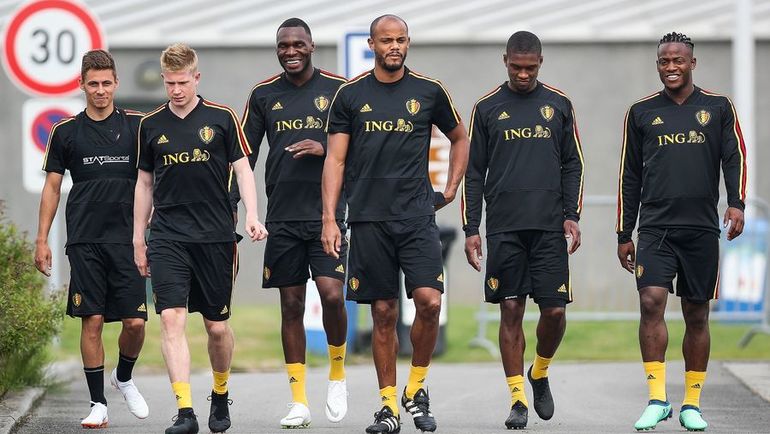 Игроки сборной Бельгии. Фото AFP Игроки сборной Бельгии. Фото AFP