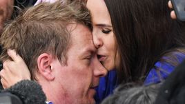 Кими РАЙККОНЕН и его жена Минтту ВИРТАНЕН.