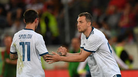 Кому Дзюба подарил футболку?  Видео матча Австрия - Россия