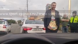 Ярослав КОСОВ после встречи с сотрудниками ГИБДД.