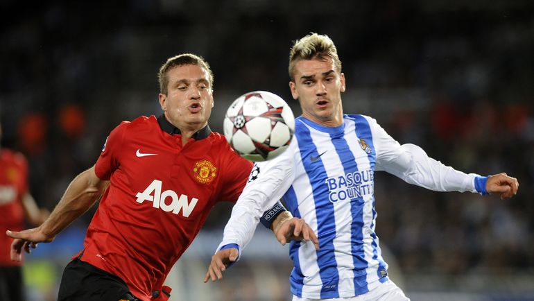 Антуан ГРИЗМАНН (справа) в 2013 году. Фото AFP Антуан ГРИЗМАНН (справа) в 2013 году. Фото AFP