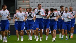 Сборная России на сборе в Австрии.