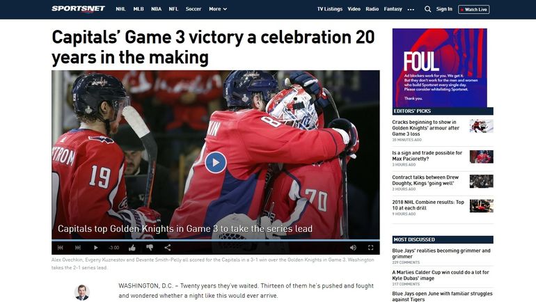 Sportsnet. Sportsnet.