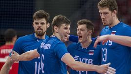 Воскресенье. София. Болгария - Россия - 0:3. Команда Сергея Шляпникова одержала уверенную победу.