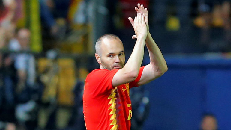 Для автора победного гола в финале ЧМ-2010 Андреса ИНЬЕСТЫ турнир в России, скорее всего, станет последним за сборную Испании. Фото REUTERS Для автора победного гола в финале ЧМ-2010 Андреса ИНЬЕСТЫ турнир в России, скорее всего, станет последним за сборную Испании. Фото REUTERS