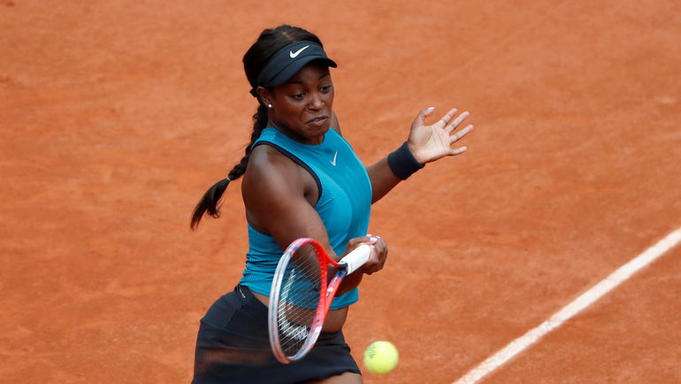 Слоун СТИВЕНС в матче с Дарьей КАСАТКИНОЙ. Фото REUTERS Слоун СТИВЕНС в матче с Дарьей КАСАТКИНОЙ. Фото REUTERS