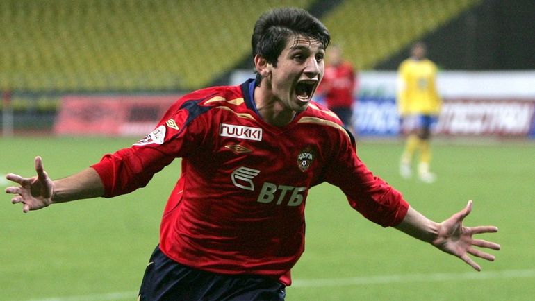 Алан ДЗАГОЕВ в дебютном сезоне за ЦСКА. Фото Татьяна ДОРОГУТИНА Алан ДЗАГОЕВ в дебютном сезоне за ЦСКА. Фото Татьяна ДОРОГУТИНА