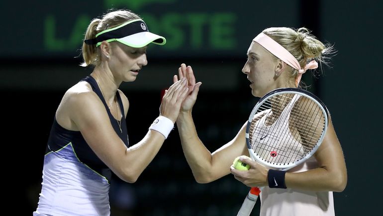 Екатерина МАКАРОВА и Елена ВЕСНИНА. Фото AFP Екатерина МАКАРОВА и Елена ВЕСНИНА. Фото AFP