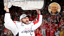 Александр ОВЕЧКИН с Кубком Стэнли.