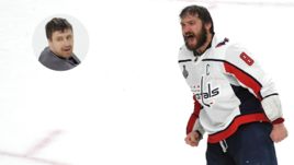 Четверг. Лас-Вегас. "Вегас" - "Вашингтон" - 3:4. Эмоции Александра ОВЕЧКИНА после победы в Кубке Стэнли.