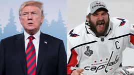 Дональд ТРАМП и Александр ОВЕЧКИН.