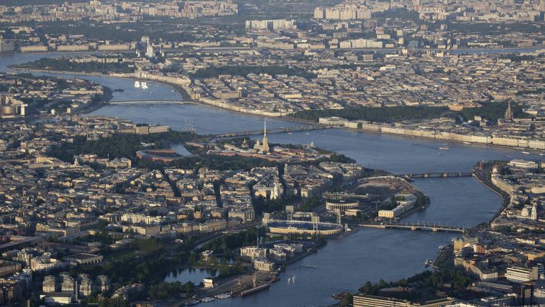 Санкт-Петербург: вид с высоты птичьего полета. Фото REUTERS Санкт-Петербург: вид с высоты птичьего полета. Фото REUTERS