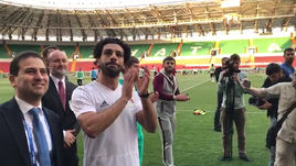 Салах в Грозном. Кадыров в роли гида