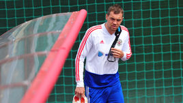 Вторник. Новогорск. Артем ДЗЮБА на тренировке сборной России.