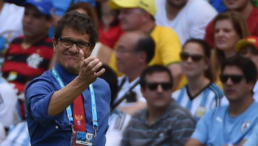 22 июня 2014 года. Рио-де-Жанейро. Бельгия - Россия - 1:0. Главный тренер сборной России Фабио КАПЕЛЛО.