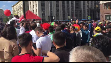Футбольный карнавал в Москве