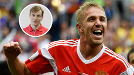 Четверг. Москва. Лужники. Россия - Саудовская Аравия - 5:0. Юрий ГАЗИНСКИЙ - автор первого гола ЧМ-2018.