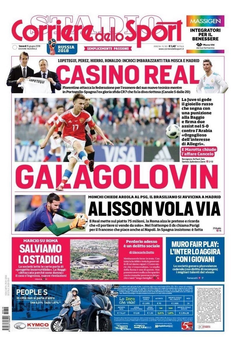 Corriere dello Sport. Corriere dello Sport.