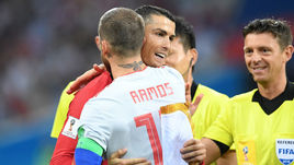 Пятница. Сочи. Португалия - Испания - 3:3. КРИШТИАНУ РОНАЛДУ и Серхио РАМОС.