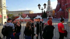 На Красную площадь по-прежнему не пускают