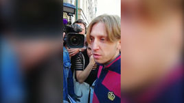 Очевидец рассказал о ДТП в центре Москвы