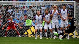 Суббота. Москва. Аргентина - Исландия - 1:1. Лионель МЕССИ и исландская стена.