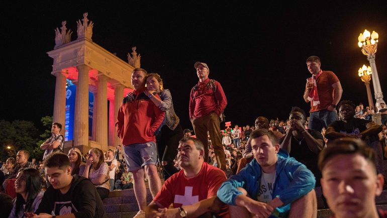 Фан-зона в Волгограде. Фото AFP Фан-зона в Волгограде. Фото AFP