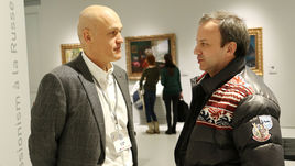 Президент РШФ Андрей ФИЛАТОВ (слева) и председатель оргкомитета "Россия-2018" Аркадий ДВОРКОВИЧ.